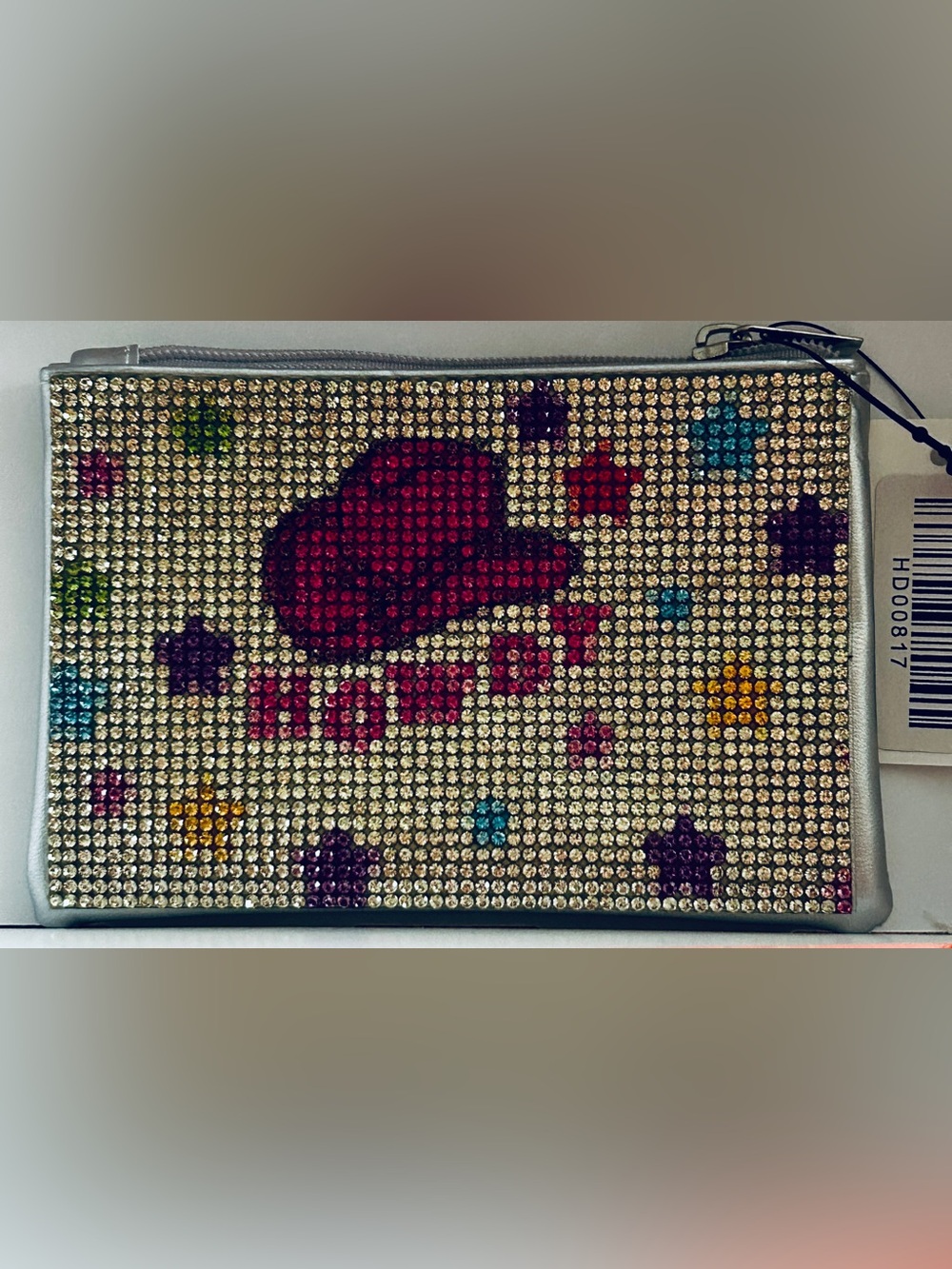 AMAZINGLY SPARKLY PRETTY Coin Purse PEACE New!